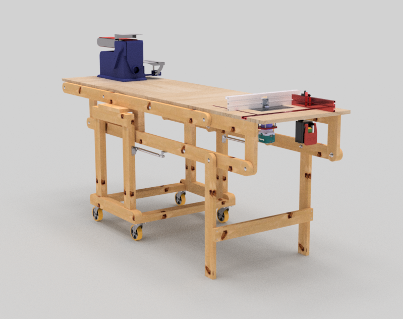 Shelf-Workbench